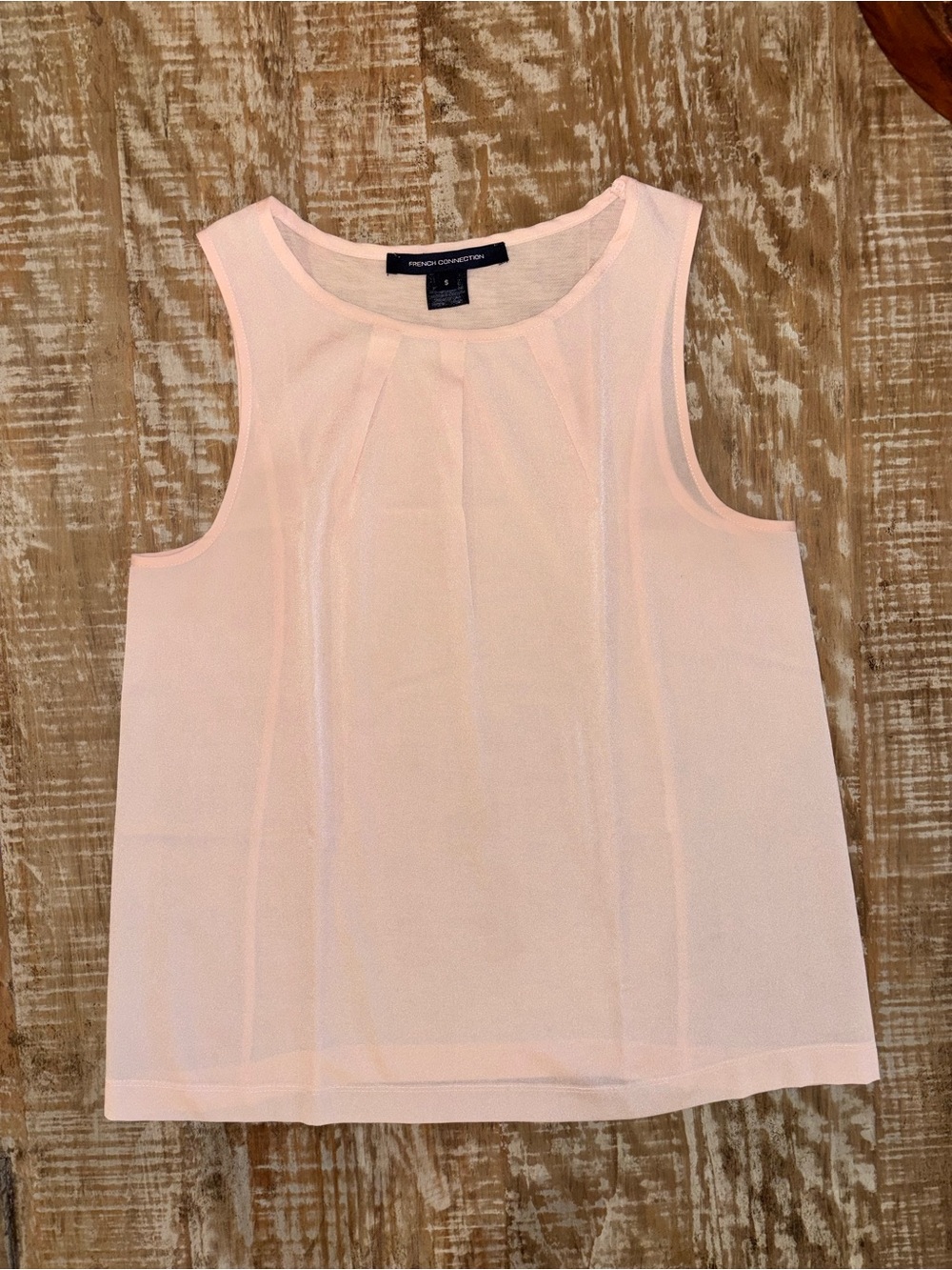 French Connection | Pink Sleeveless Blouse | Size S